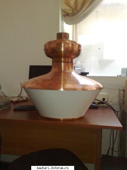Alambic din cupru - Astazi am facut prima proba la asezarea - Handmade