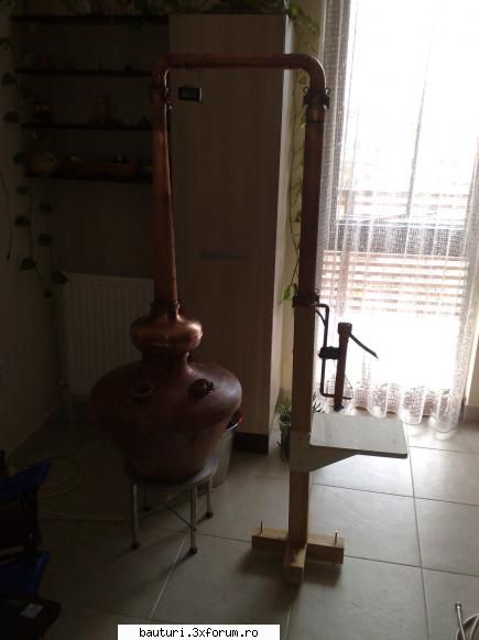 Alambic din cupru - Astazi am facut primele doua distilari de - Handmade