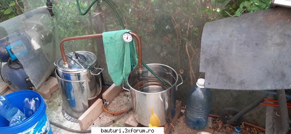 Alcool din zahar - Prima distilare de dulceata,si a 2 a pusa la - Bauturi distilate