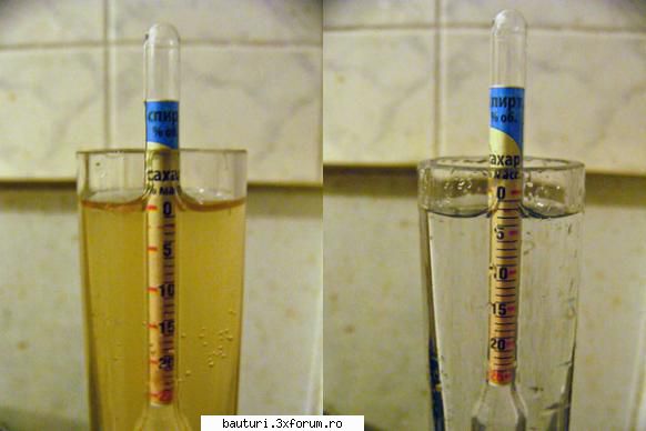 Alcool din zahar - dar a meritat :) st�nga - fermentat dreapta - Bauturi distilate
