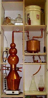 Aparate de distilare - altă ciudăţenie - Handmade