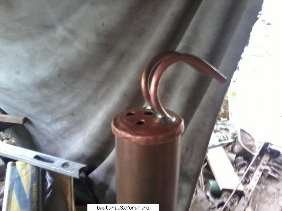 Coloana BokaKob 54mm - in constructie - Bureti de cupru nici macar nu am vazut prin - Handmade