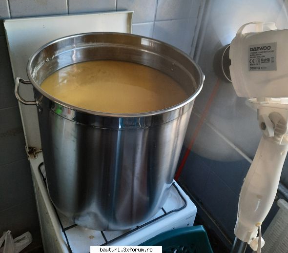Coloana CCVM 54 mm - Azi am plamadit 20 kg de mălai in noua oala - Handmade