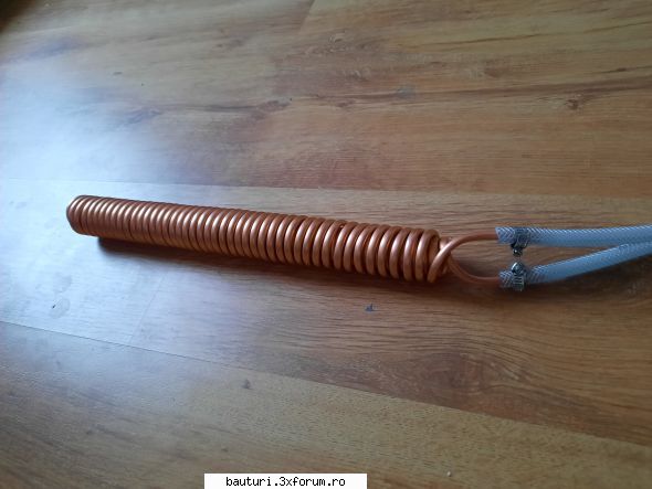 Condensatoare de reflux - �ntrarea apei de răcire se face prin spirala - Handmade