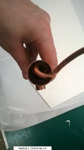 Constructie coloana CM 54 mm - La coloana am facut un mic artificiu. Am adaugat - Handmade