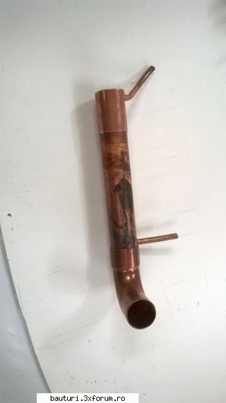 Constructie coloana CM 54 mm - Inca o vedere din lateral - Handmade