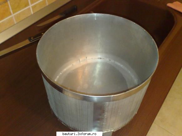 Constructie instalatie de distilare - Asta e noua achizitie: un cos din tabla perforata - Handmade