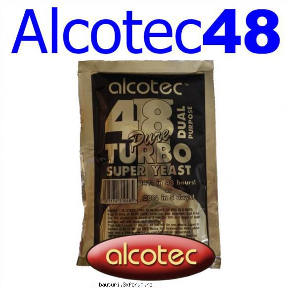 Despre malt - Titlul suna cam asa: Alcotec 48 Pure Turbo Super - Diverse