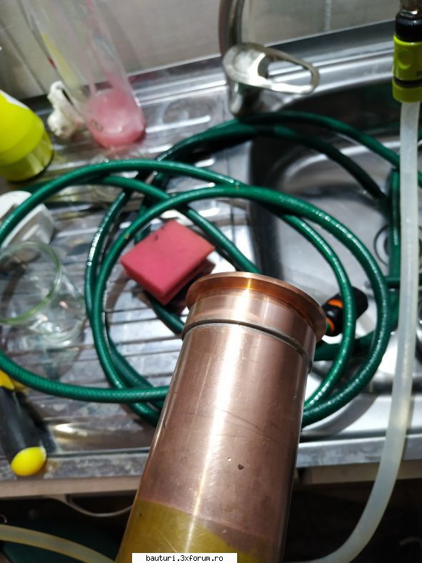 Distilare cu coloana Boka - Tri-clamp din cupru - Distilarea