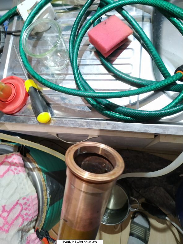 Distilare cu coloana Boka - Tric-clamp interior - Distilarea