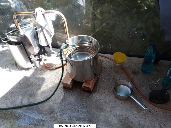 Distilat dulceata - Si instalatia la treaba - Bauturi distilate
