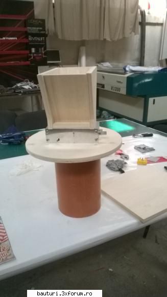 Moara cu valturi - Aici este toata moara. Am pus-o pe o teava de PVC - Handmade