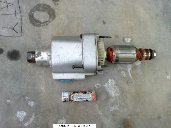 Recipient plamadire 70 l - Am gasit un gen de reductor de pe un amestecator - Handmade