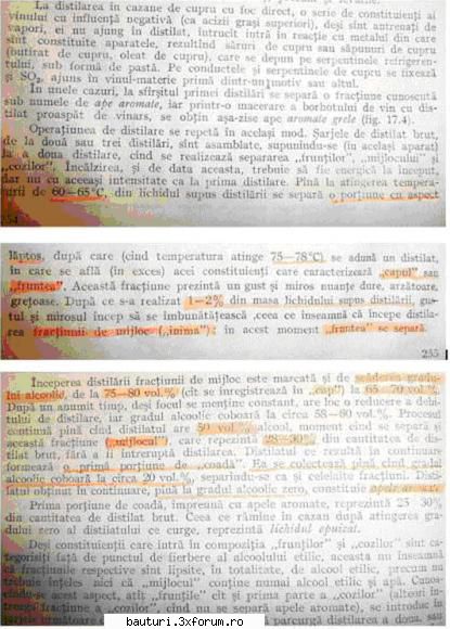 Separare_FRACTII la DISTILARE - "citatul " este chiar pagina 1, primul post - Distilarea